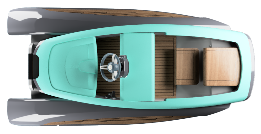 Realms Drift 340 top-down view